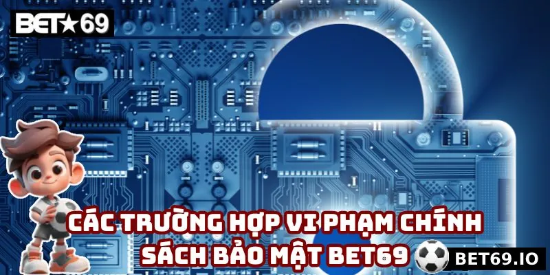 Chính Sách Bảo Mật Bet69 - 4 Điều Khoản Cốt Lõi Tại Nhà Cái 4 Những trường hợp vi phạm quy định của nhà cái Bet69